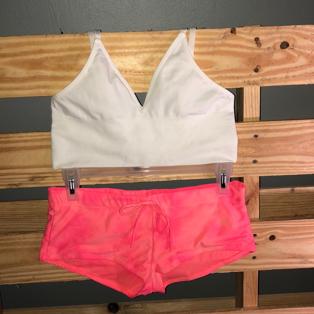 Body Glove Swim Shorts S Pink and Orange